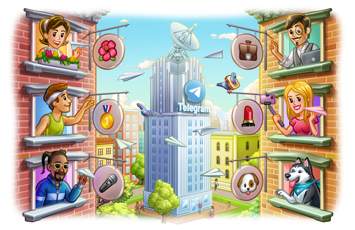 Telegram 卡通（Telegram 卡通的文化意涵與設計哲學探析）